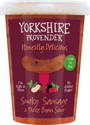 Yorkshire Provender Smokey Sausage & Three Bean Soup