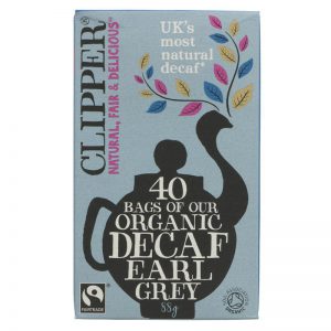 Clipper Organic Fairtrade Earl Grey Decaffeinated Tea Bags