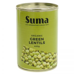 Suma Tinned Organic Green Lentils