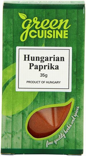 Green Cuisine Hungarian Paprika