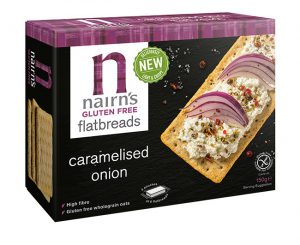 Nairn’s Gluten Free Caramalised Onion Flatbreads