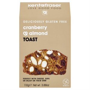 Kent & Fraser Gluten Free Cranberry & Almond Toast