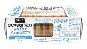 Olina’s Bakehouse Natural Wafer Crackers (Gluten Free)