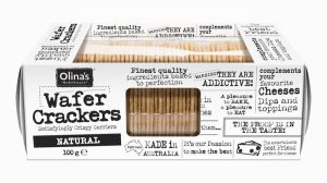 Olina’s Bakehouse Natural Wafer Crackers