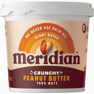Meridian 1kg Crunchy Peanut Butter
