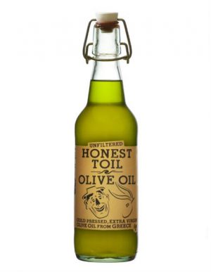 Honest Toil Extra Virgin Olive Oil Swing Stop Bottle