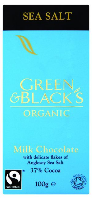 Green & Black’s Milk Chocolate with Sea Salt
