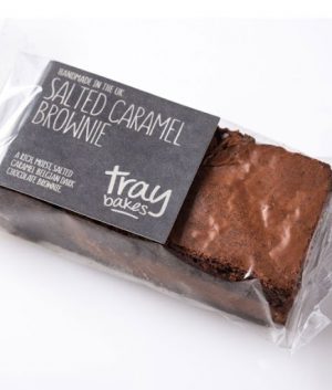 TrayBakes Salted Caramel Brownie