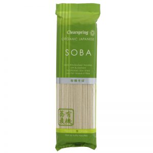 Soba wholewheat noodles