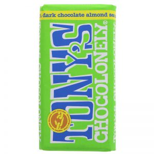 Tony’s Chocolonely Dark Chocolate 51% Almonds & Sea Salt