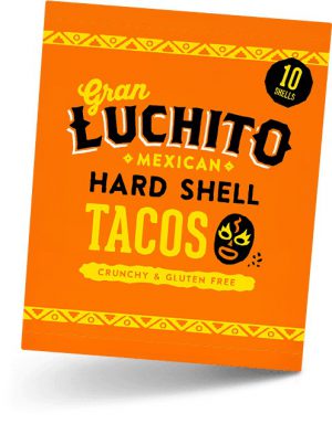 Gran Luchito Gluten Free Hard Shell Tacos