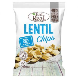 Eat Real Sea Salt Lentil Chips 113g