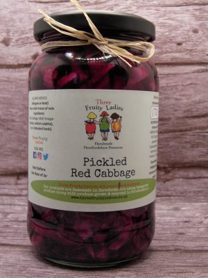Three Fruity Ladies Pickled Red Cabbage