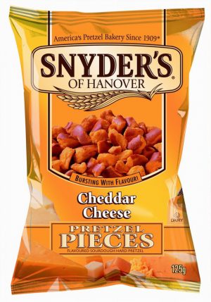 Snyder’s Cheddar Cheese Pretzel Pieces