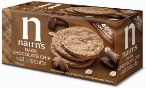 Nairn’s Dark Chocolate Chip Oat Biscuits