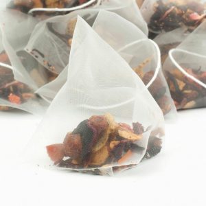 Exotic Strawberry Kiwi Fruit Tea Pyramid Teabags