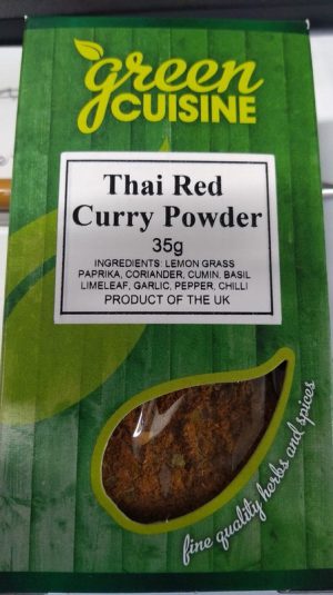 Green Cuisine Thai Red Curry Powder