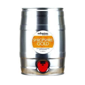 Salopian Brewery Shropshire Gold Mini Keg
