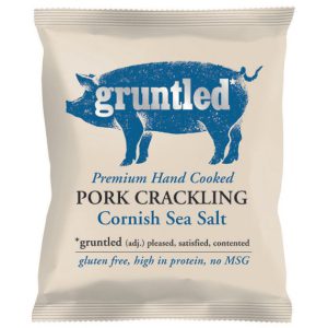 Gruntled Cornish Sea Salt Premium Pork Crackling
