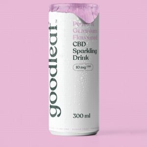 Goodleaf CBD Infused Sparkling Drinks – Peach and Geranium