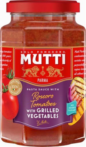 Mutti Pasta Sauce Grilled Vegetables