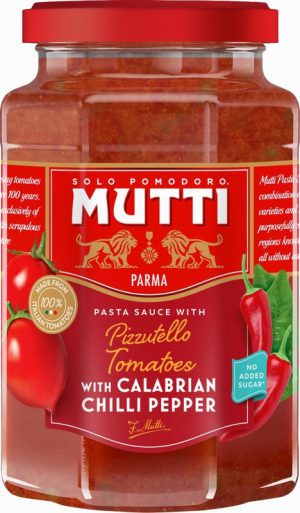 Mutti Peperoncino Tomato & Chilli Pasta Sauce