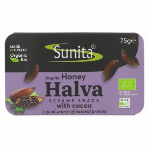 Sunita Organic Honey Halva with Cocoa