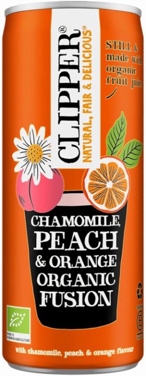 Clipper Iced Tea Chamomile, Orange & Peach Fusion