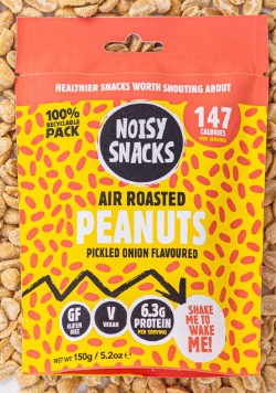 Noisy Snacks Pickled Onion flavour Peanuts
