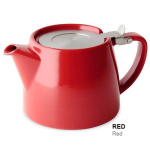 Stump Teapot RED