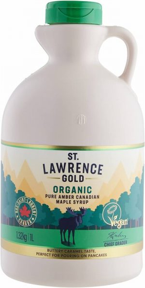 St Lawrence Gold Organic Amber Maple Syrup