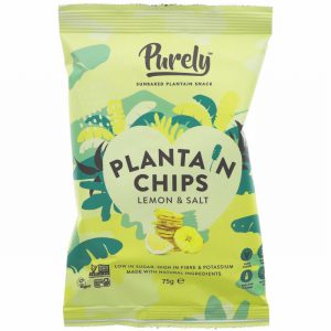 Purely Plantain Plantain Chip Lemon Sea Salt