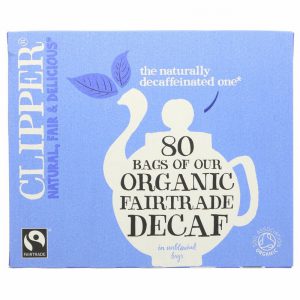 Clipper Decaffeinated Tea 80s