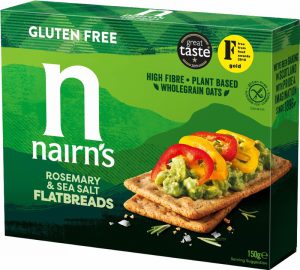 Nairn’s Gluten Free Flatbreads Rosemary & Sea Salt