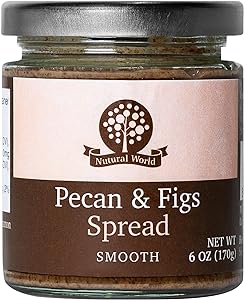 Natural World Pecan & Fig Spread – Smooth