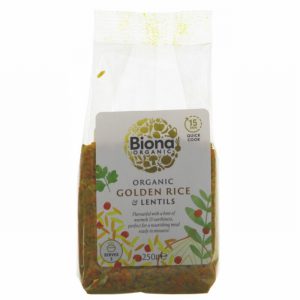 Biona Golden Rice & Lentils