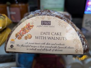 1969 Date and Walnut Cake