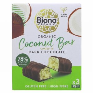 Biona Organic Dark Chocolate Coconut Bar