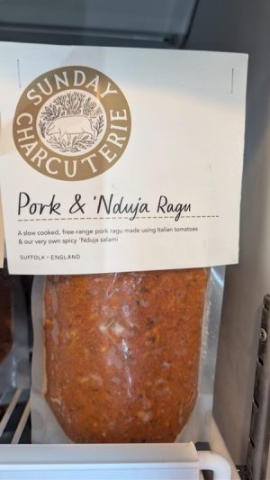 Sunday Charcuterie Pork & ‘Nduja Ragu