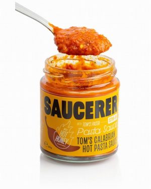 Saucerer Tom’s Calabrian Hot Pasta Sauce