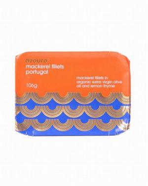 Azouro Mackerel Fillets in Organic EVOO & Lemon Thyme