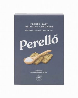 Perello Flaked Salt Olive Oil Crackers