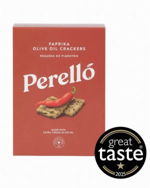 Perello Paprika Olive Oil Crackers