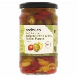 Cooks & Co Red & Green Jalapenos with Banana Pepper