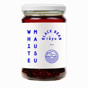 White Mausu Black Bean Rayu