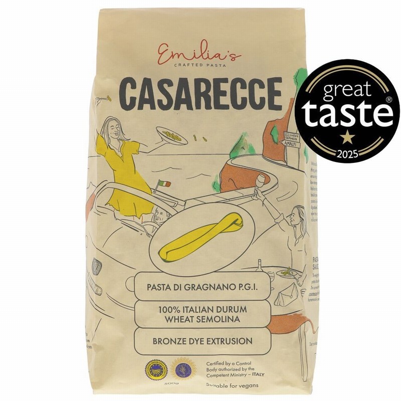Emilia's Craft Pasta Casarecce Pasta