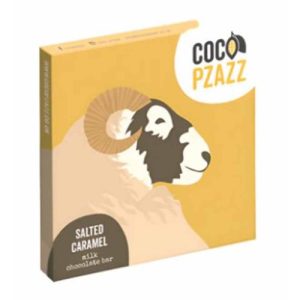 Coco Pzazz Fiddy & Mabel Salted Caramel Milk Chocolate Bar