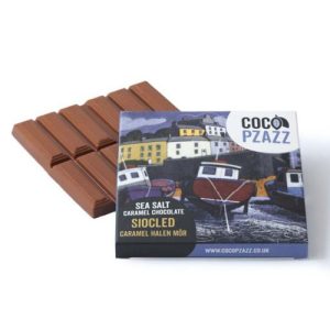 Coco Pzazz Caramel Halen Mon Chocolate Bar