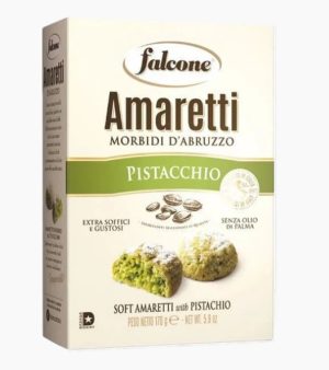 Falcone Italian Soft Amaretti with Pistachio