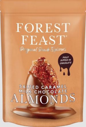 Forest Feast Salted Caramel Milk Chocolate Almonds